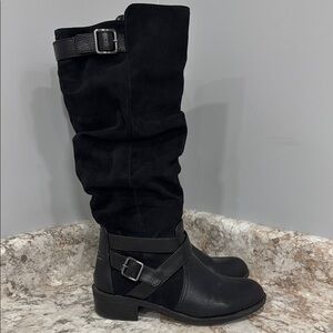 Black Women's Knee-High Boots